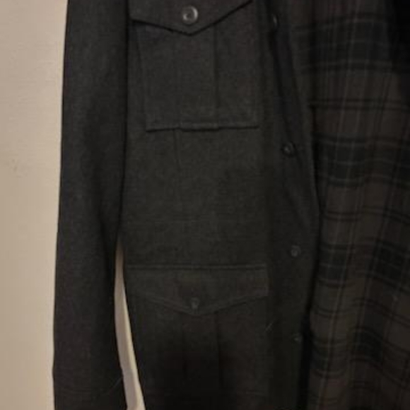 OLD NAVY Military black jacket, Size L, NWOT - Picture 9 of 14